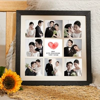 Отпечаток рук из натурального дерева для влюбленных, 33×33см, «сделай сам»