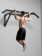 Horizontal Bar Indoor Home Pull-Up Device for Children and Families, Wall-Mounted Double Bar Stretching Bar, Multifunctional Fitness Equipment