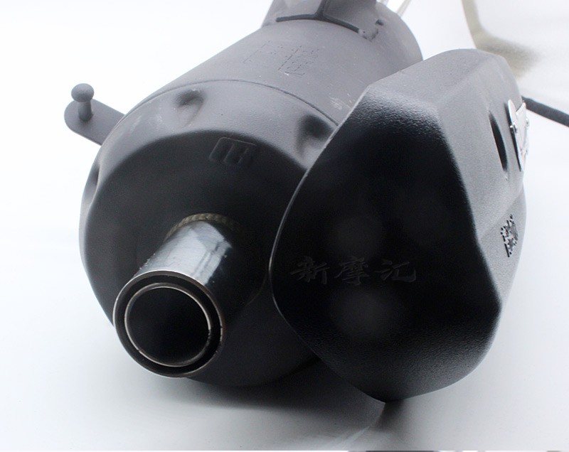 Ống xả Nibi WISP RSZ Finto mát mẻ Qi Yamaha GY6 Haomai sửa đổi ống đen áp lực ống im lặng ATRT - Ống xả xe máy pô xe wave s 100