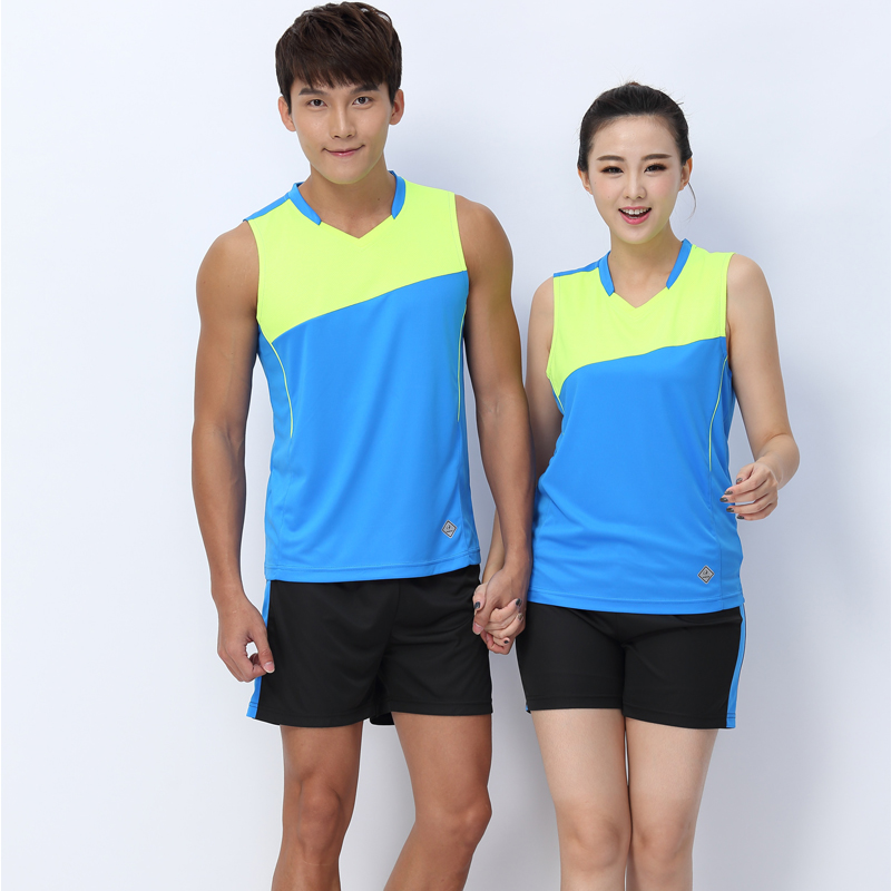 Quần áo bóng chuyền không tay phù hợp với nhóm mua in quần áo bóng chuyền nam và quần áo thi đấu quần áo đồng phục đội quần áo thoáng khí và nhanh khô 	lưới bóng chuyền có cáp	