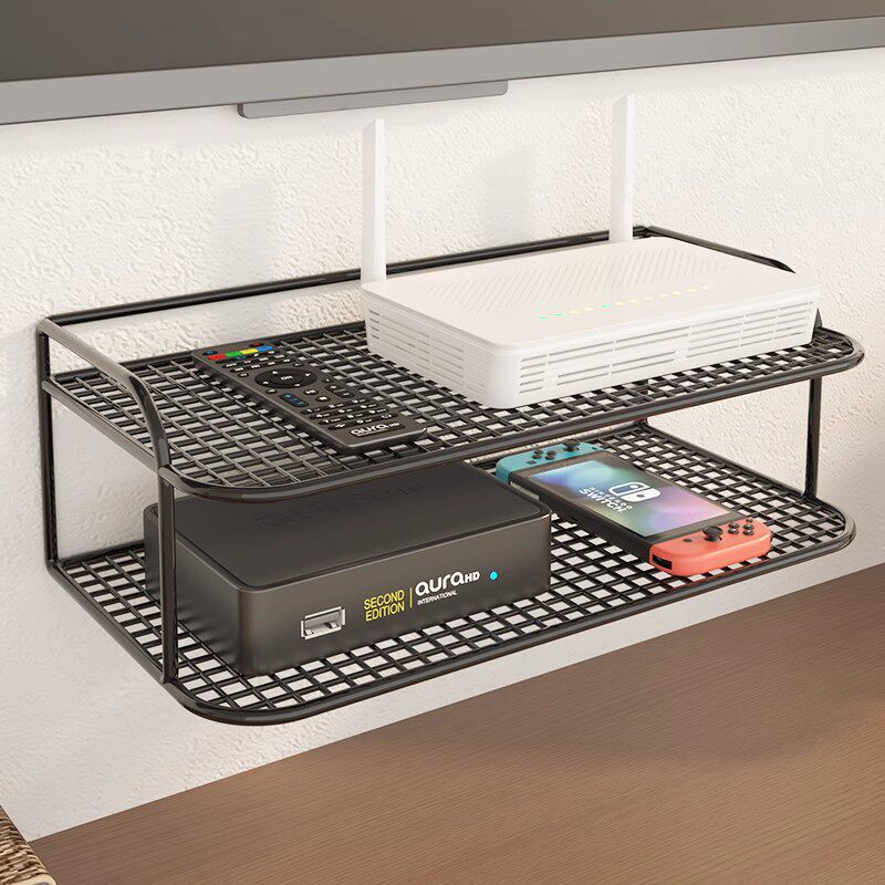 Маршрутизация Устройство домой настенный приставка стеллажи гостиная стена верх Wi -Fi Light Cat коробка хранение полка