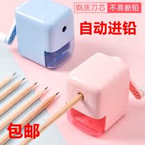Deli 71158 automatic pen sharpener pencil sharpener for primary school students pencil sharpener for children pencil sharpener