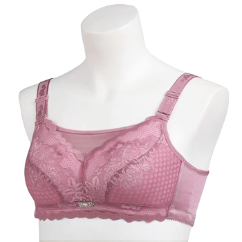 [Clearance] Aiwei She Prosthetic Breast Bra Post-Surgery Wireless Anti-Exposure Bandeau Push-Up Beautiful Back Bra