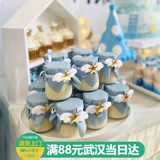 Бутылка для пудинга с крышкой, стеклянная чашка для пудинга, декоративный ремешок, уплотнительная бумага для крышки бутылки, свадьба, день рождения, десертный стол в полнолуние