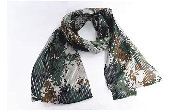 Ngoài trời múa thủy thủ khăn ngụy trang chiến thuật rừng ngụy trang chống gió bụi khô nhanh khăn lưới nam và nữ quân đội quạt vuông khăn mùa hè khăn ống đa năng adidas