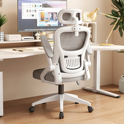 Computer Chair, Home Office Chair, Comfortable for Long Sitting, Office Staff Meeting Chair, Dormitory Backrest Ergonomic Chair