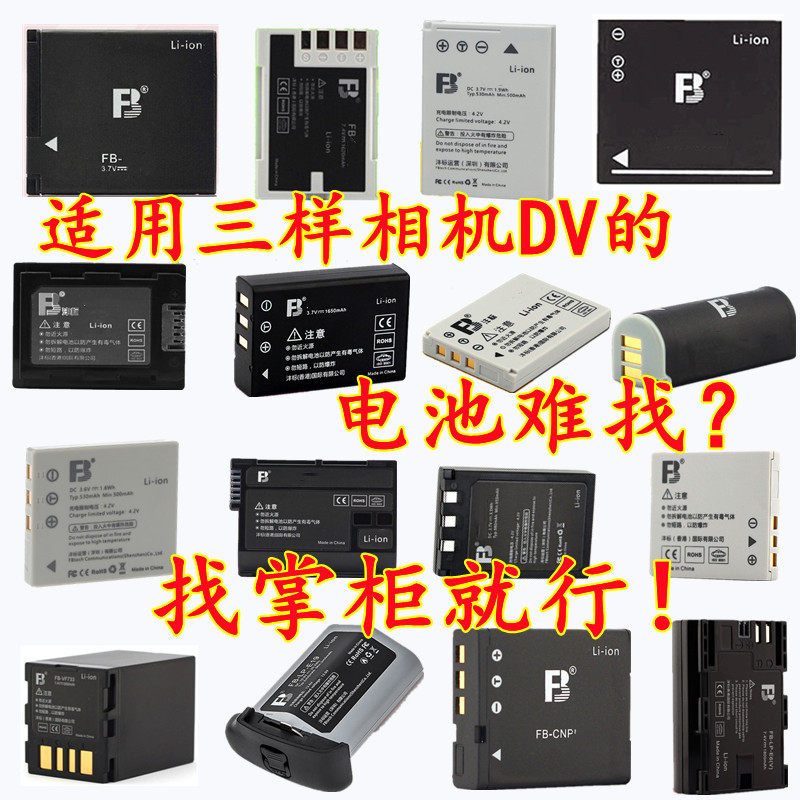 Applicable to the Digital Camera DV Charger of Sanyan Camera Battery