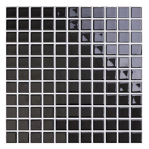 好有米 Nordic Ikea Style Black Crystal Glass Mosaic Television фоновая фона стена плитка плитка туалет