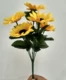 Mô phỏng 7 Hoa hướng dương Hoa Phong cách nông thôn Phòng khách Nơi trang trí Hoa giả Chụp đạo cụ Hoa lụa 6 Gói - Hoa nhân tạo / Cây / Trái cây