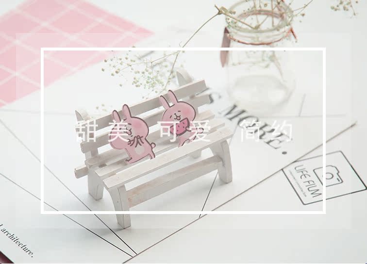 Cô gái xinh đẹp cổ tích Kana Hera dễ thương thời trang động vật nhỏ trâm cá tính văn bản pin huy hiệu phụ kiện trang sức - Trâm cài hoa cài áo
