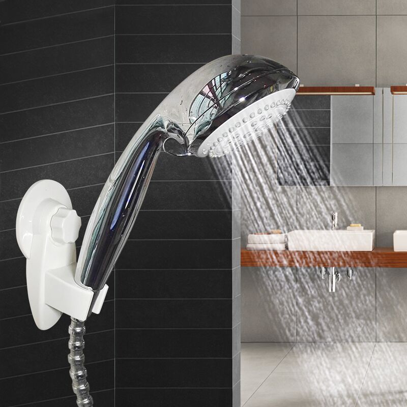 Bathroom Waterproof Suction Cup Shower holder shower Lotus Shower Head Hook Corner Seat Slime Hook Base Holder free of nail mounting