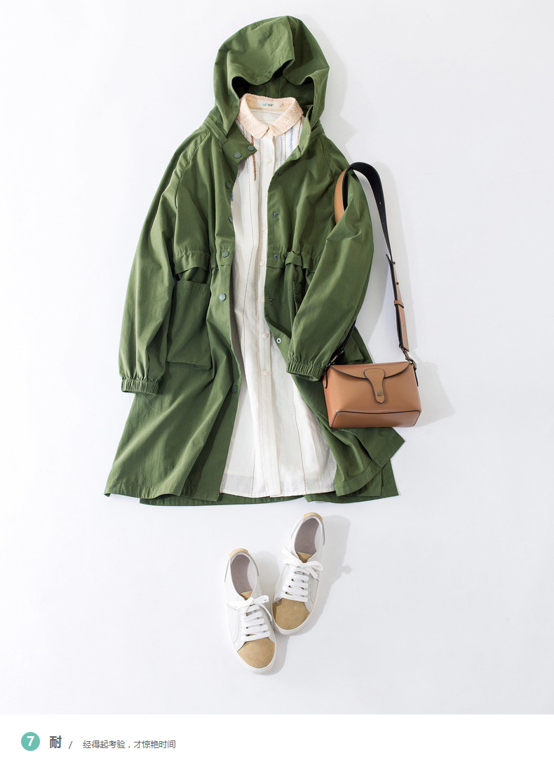Trench pour femme INMAN   en Coton - Ref 3227885 Image 52
