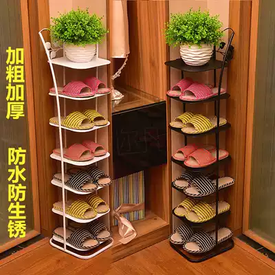 Bathroom shelf Floor-to-ceiling toilet storage cabinet Bathroom toilet toilet waterproof side cabinet Powder room shoe rack