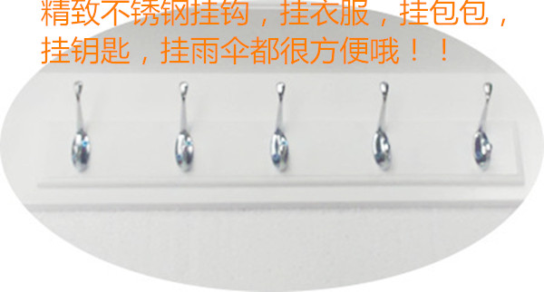 Móc treo tường Châu Âu giá treo tường hiên gỗ treo IKEA quần áo hiện đại móc móc móc hội trường - Kệ kệ inox treo tường