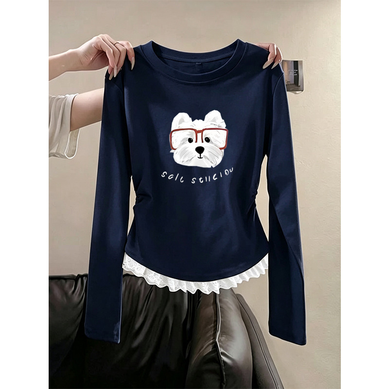 Especially Beautiful Waist-Cinching Tops for Women, 2026 Spring and Autumn New Styles, Beautiful Inner Layering Shirts, Unique and Stunning T-Shirts