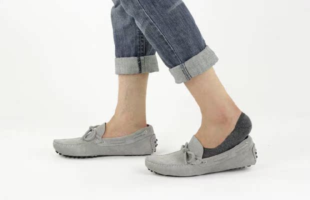Vớ nam vô hình nông miệng vớ vớ sợi tre vớ vớ nam bốn mùa vớ thủy triều silicone giày chống đậu vớ cotton nam nữ