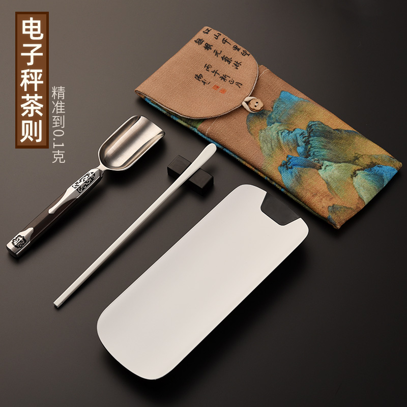 Small mention intelligent electronic Tea Tea Tea Lotus small measurement infinite weight loose tea kung fu tea set tea ceremony spare parts