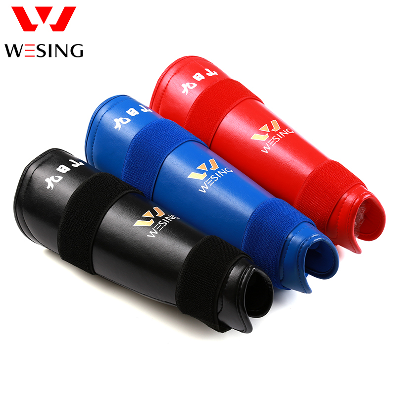 Jiurishan Sanda Leggings Muay Thai Boxing Adult Children's Competition Training Knee Pads Fighting Stroke Protectors Calf Protection