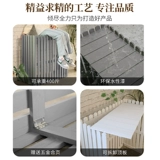 Антикоррозивный деревянный балкон -кондиционер, кондиционер на вершине деревянного забора, деревянная стойка цветов