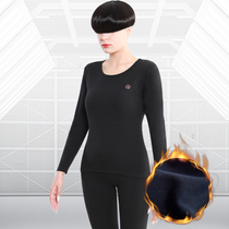 Lady Day Snowwoman Develed warm lingerie suit spontaneous hot autumn and winter plus suede thickened autumn clothes with undershirt