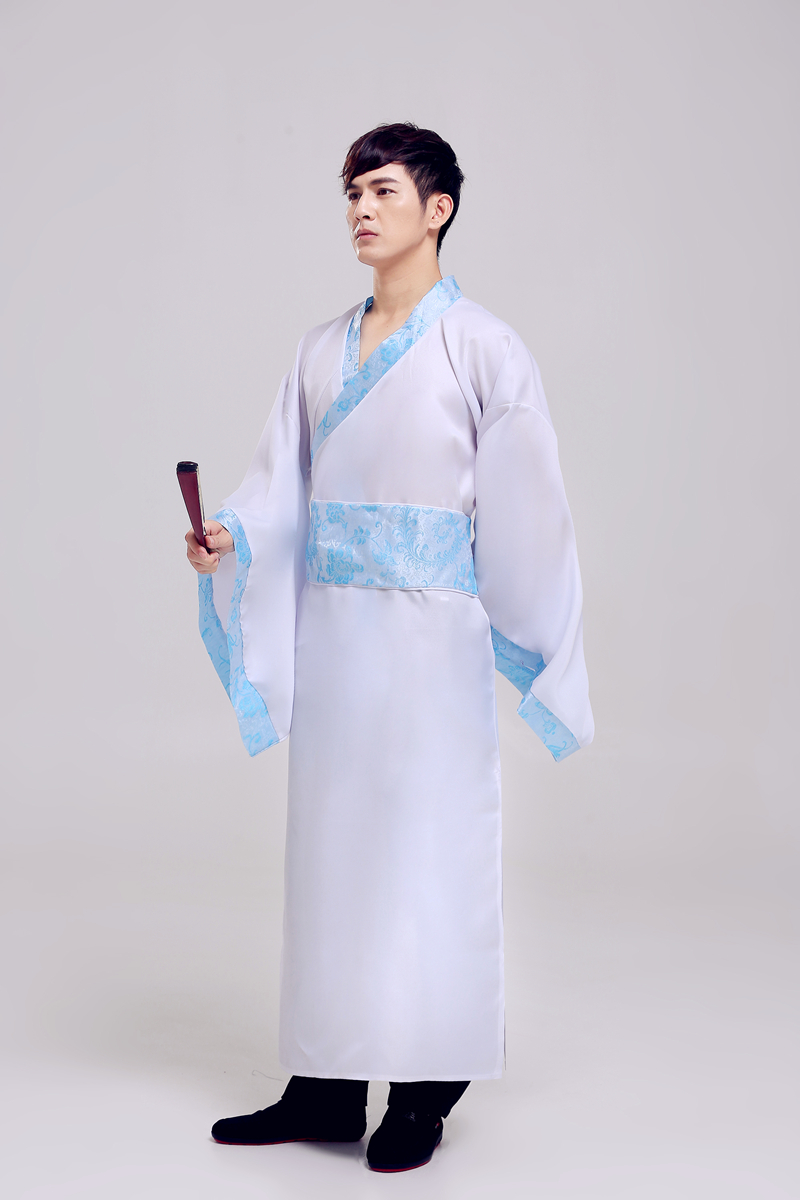 Adult LiHan trên cardigan cổ điển Han chiếc váy của phụ nữ cổ áo rộng tay cổ thời nhà Hán áo khoác mô hình mới