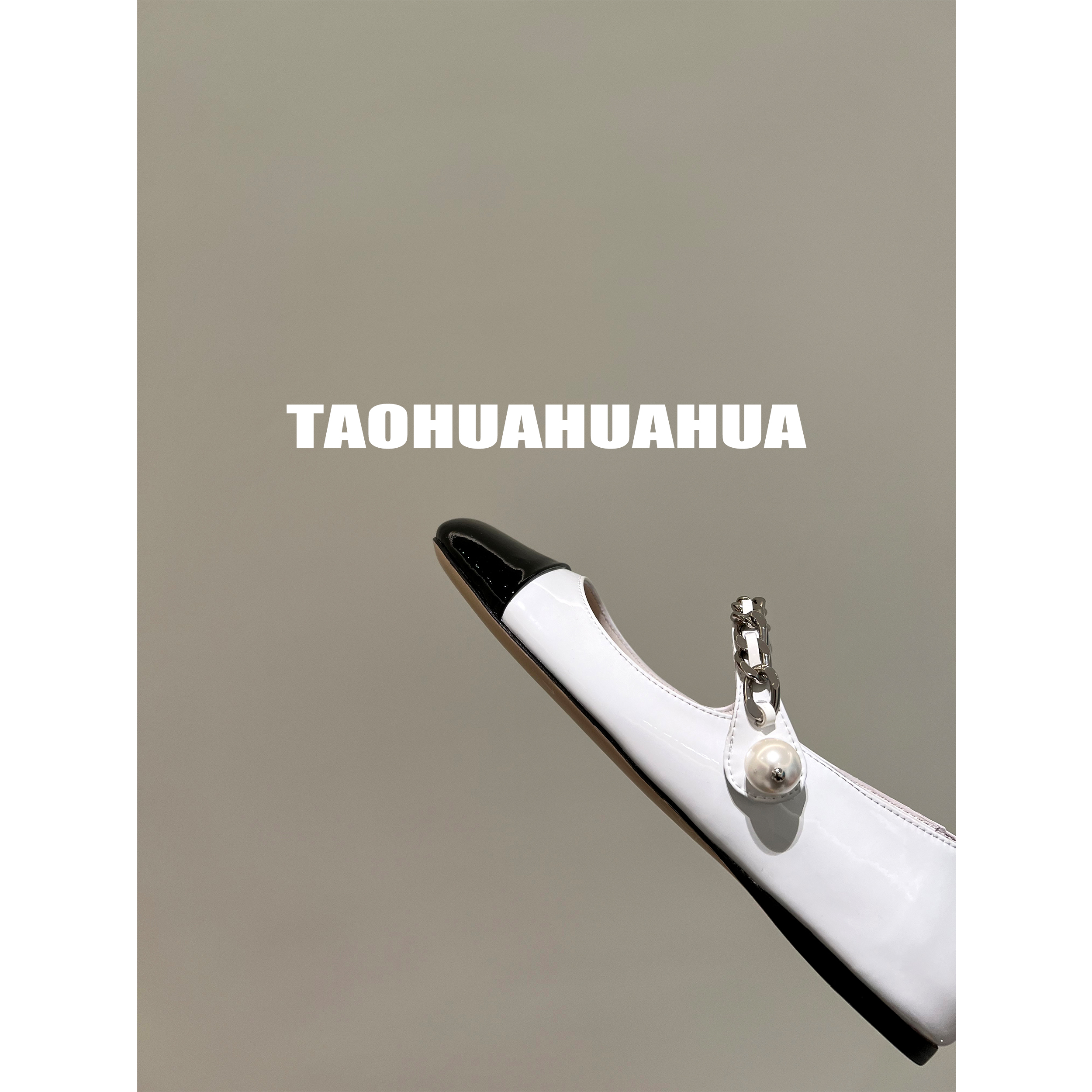 TAOHUAHUAHUA12 12 new products differentiated currency~22 early spring round toe Mary Jane shoes flat bottom single shoes women