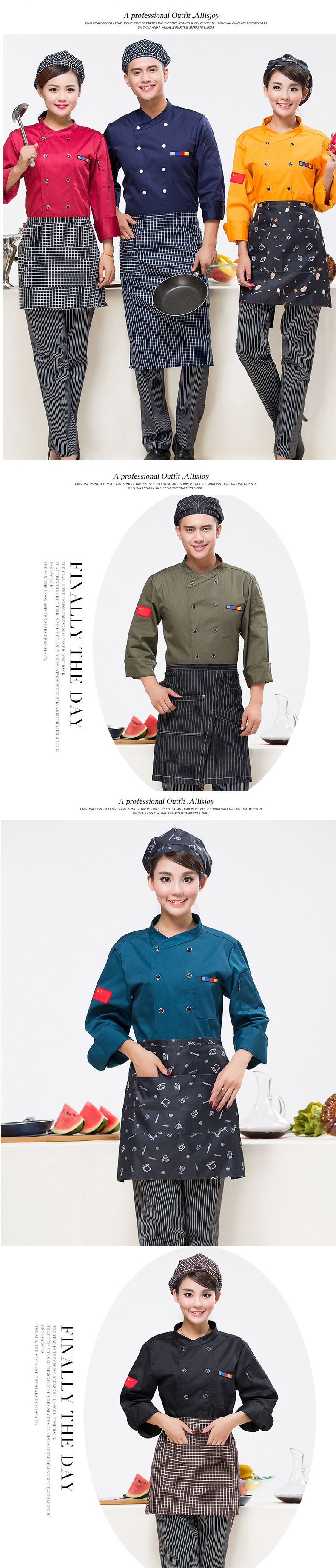 Uniforme de cuisinier - Ref 1907757 Image 15