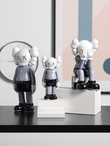 Simply modern creative kaws violent bear wiring household wine cabinet TV cabinet decoration