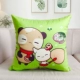 Gối sofa dễ thương tựa lưng chăn tùy chọn chăn kép sử dụng đệm xe đệm văn phòng gối ngủ nhỏ gối vuông nhỏ gối và chăn 2 trong 1