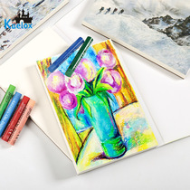 Galle oil painting book hand-painted style A4 oil painting stick special book 20 pages 240 grams oil painting stick this oil painting paper