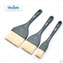 Japan new concept S632 Oil painting pen gouache row brush painting white bristle brush tool supplies