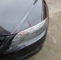Mazda M6 headlight eyebrow 03-15 M6 headlight cover coupe electroplating modified headlight decorative strip body bright strip