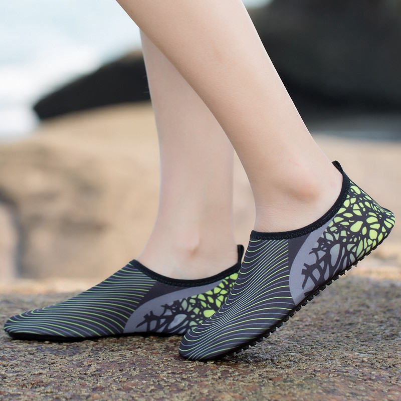 Non-slip Speed Dry Diving Socks Snorkeling Beach Shoe Male Couple Barefoot Sticking Skin Rafting Swimming Shoes Women Playing With Water Rushing Seashoes-Taobao