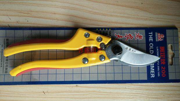 Home Greening Tools for Scissors 218K Scissors Orchard Scissors Garden Courtyard Home Greening Tools of Taiwan's Old Nong fu Branch Cut 218K