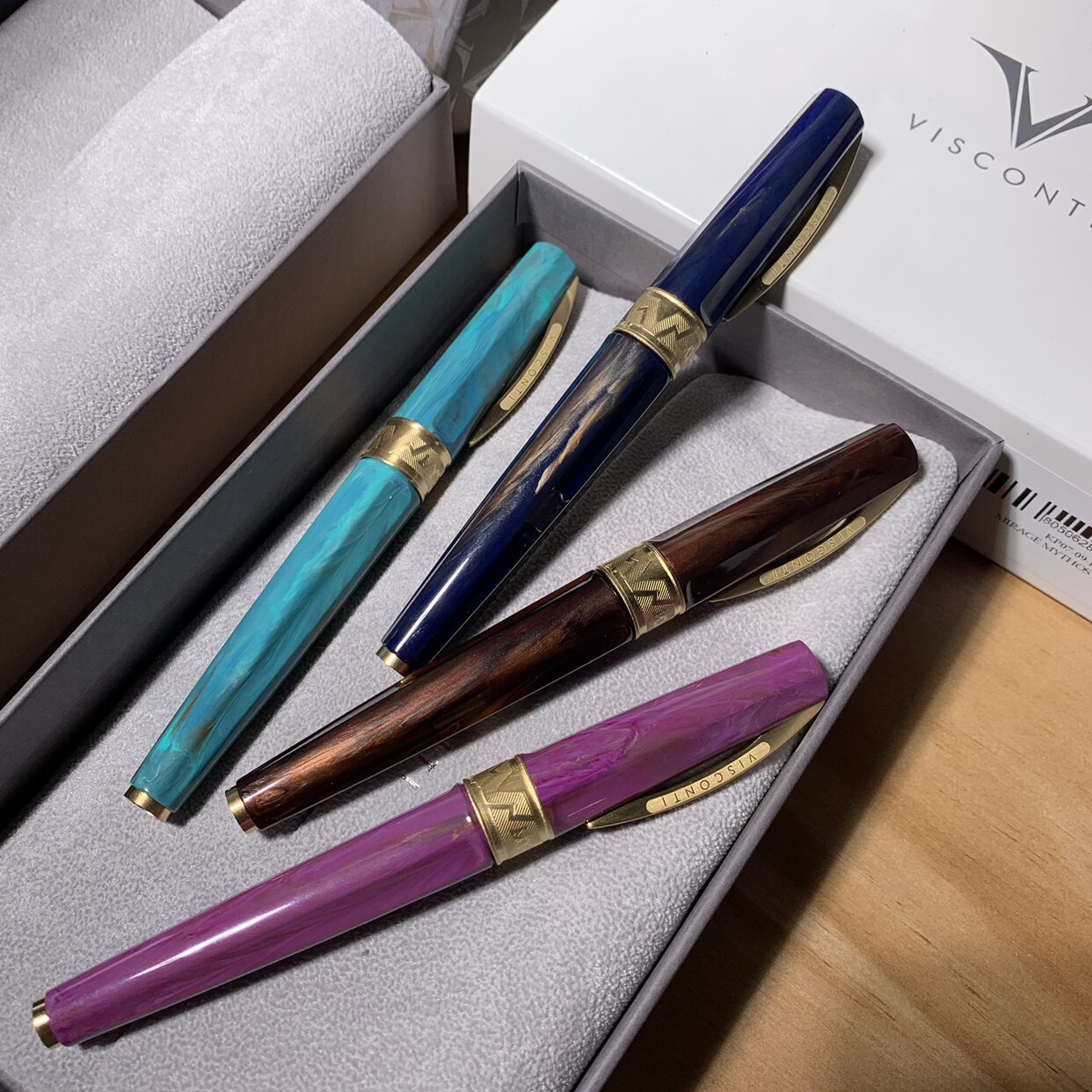 Ручка перьевая 国内现货 visconti mirage海市蜃楼 古希腊神话系列雅典娜 钢笔