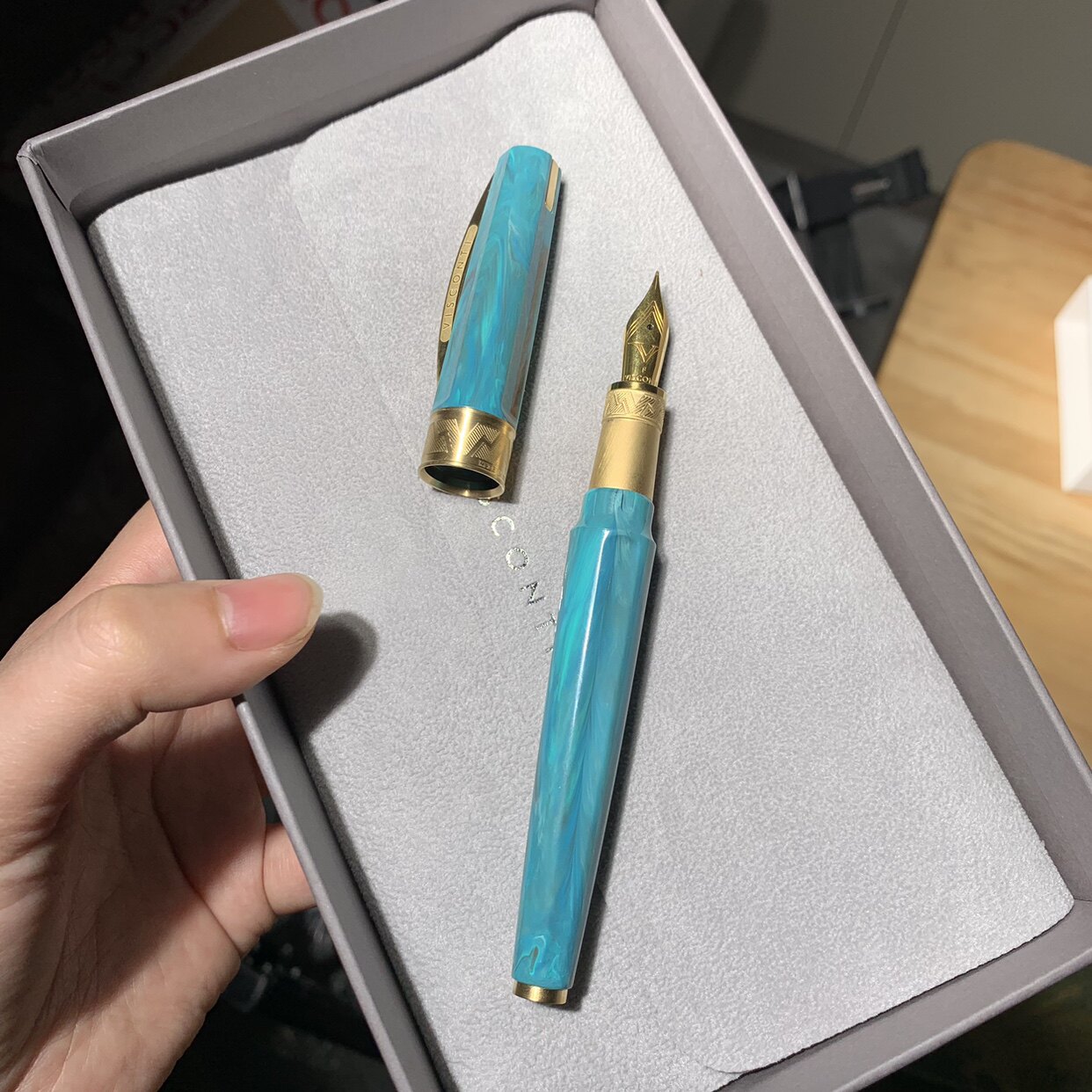 Ручка перьевая 国内现货 visconti mirage海市蜃楼 古希腊神话系列雅典娜 钢笔