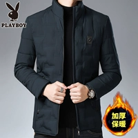 Playboy, короткий зимний пуховик, мужская куртка, 2019, увеличенная толщина