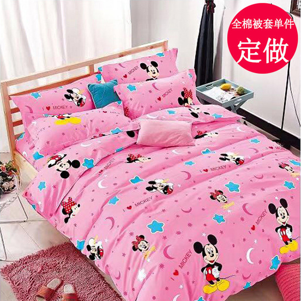 Phim hoạt hình chăn bông đơn bông tùy chỉnh 150x200 chăn đôi đơn bao gồm chăn bìa 1,8x2.0 mét - Quilt Covers chăn