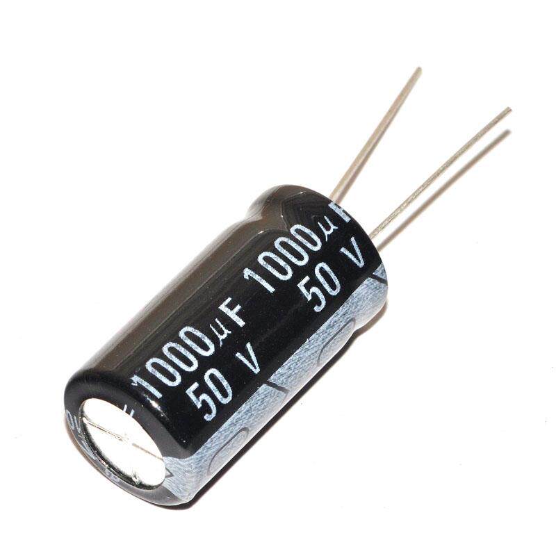 New imported 50V1000uF electrolytic capacitor 1000uF 50V Nichicon 13×20 13×25