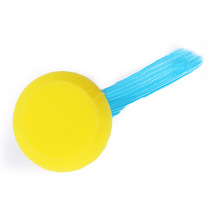 Childrens early education graffiti sponge Painting brush Round absorbent sponge Seal brush pigment tool material