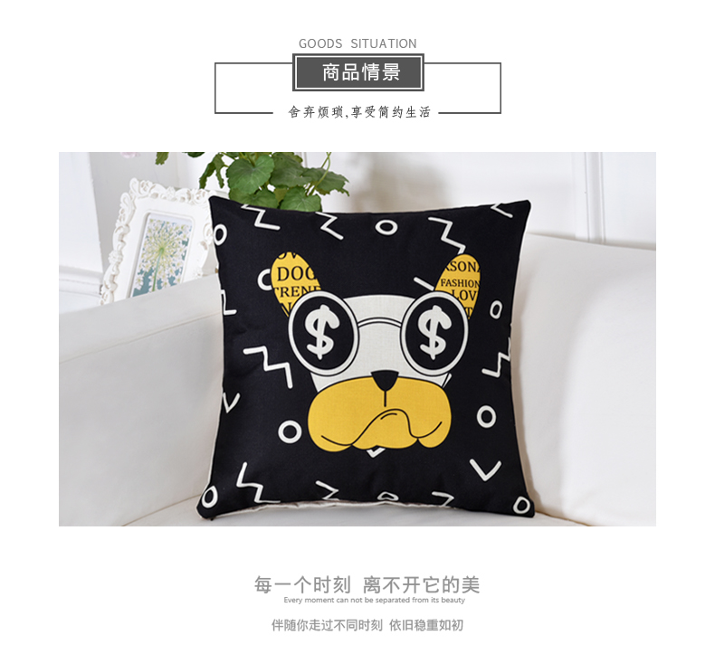 Cartoon sofa giường đệm gối văn phòng gối xe eo đệm tựa lưng thắt lưng gối bìa lõi - Trở lại đệm / Bolsters gối tựa lưng cao su non