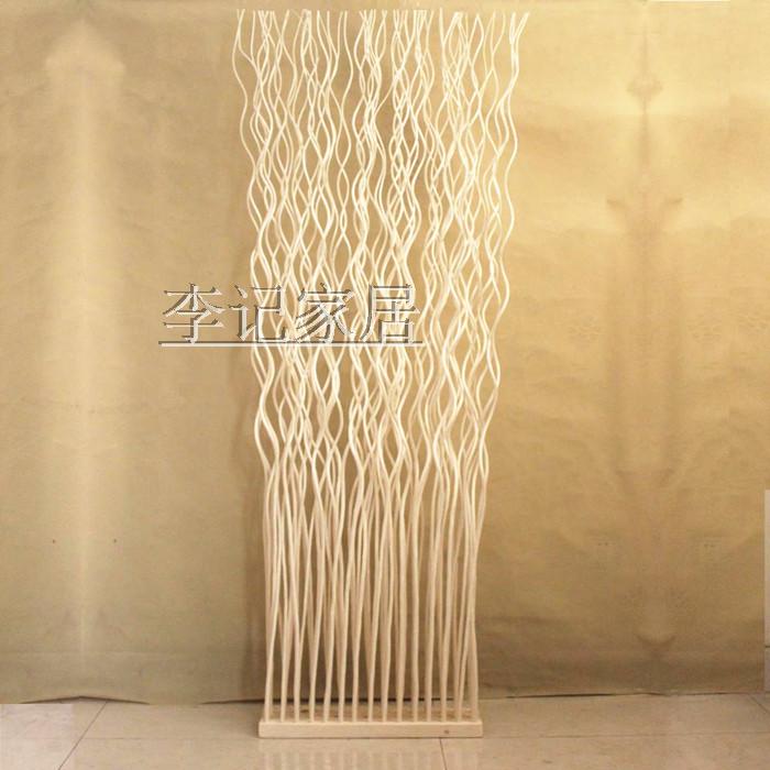 Liễu cong tự nhiên cành cây xanh phòng khách phòng ăn phòng ngủ khách sạn trang trí sàn màn hình màn hình phân vùng hiên tường - Màn hình / Cửa sổ 45 mẫu vách ngăn trang trí phòng khách tuyệt đẹp