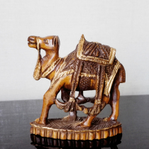Southeast Asian style Indian imported characteristic handicraft decorative ornaments whole wood carving antique wood carving camel