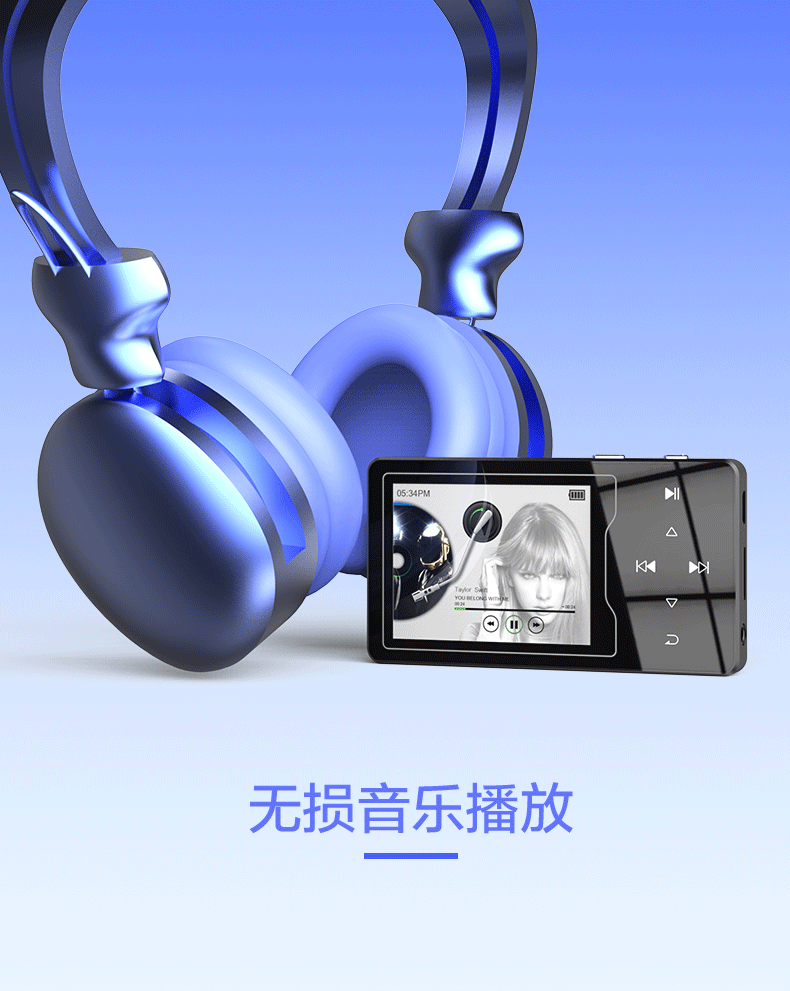 Học sinh sắc nét D08mp3mp6 nghe bài hát mp4 Thẻ màn hình cảm ứng Walkman mini siêu mỏng máy nghe nhạc thông minh dễ thương học sinh học tiếng Anh mp5 cầm tay p3 ghi âm p4 máy nghe nhạc mini