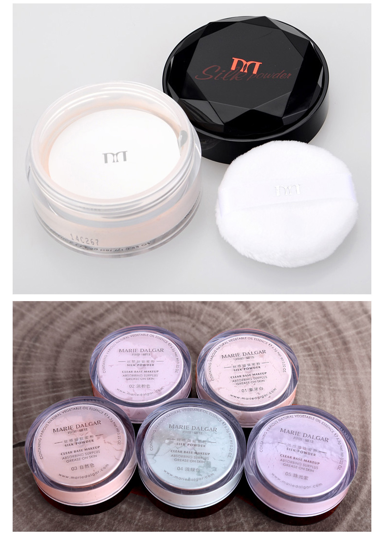 Mary 黛 佳 丝 细细 6.3g 定妆 粉 散粉 Kem che khuyết điểm mờ ánh sáng chính hãng - Quyền lực phấn phủ sulwhasoo