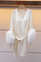 Special cabinet autumn and winter fashion trends K6405411 Caroline knit coat RMB3780