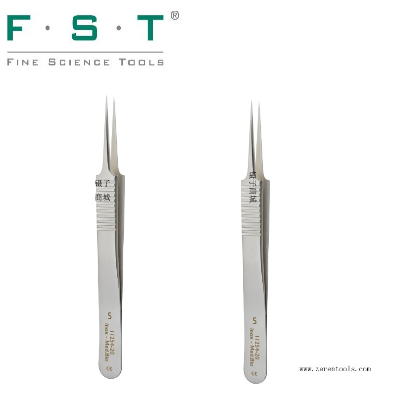 FST镊子11254-20 小鼠解剖镊子 FST by Dumont