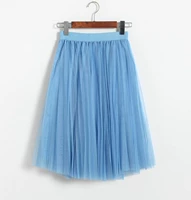 Длина неба голубой юбки 62 (в пределах 120 фунтов)