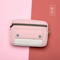 Вместительный и большой, розовый, трехслойная вуаль