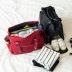 Túi du lịch xách tay gấp túi du lịch nữ dung lượng lớn lên máy bay hành lý không thấm nước có thể được đặt túi xe đẩy túi du lịch nam